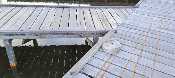 istock Rustic wooden bridge over a pond 1815696658