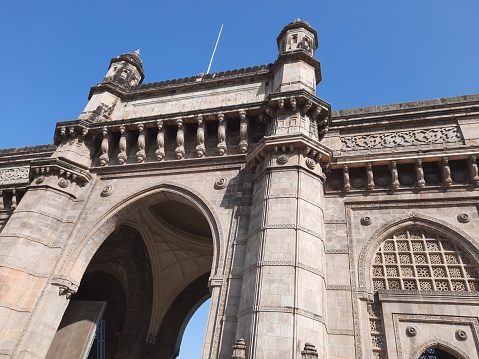Gateway of India in mumbai. mumbai city.