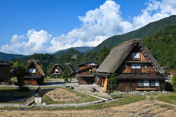 istock Shirakawago Ogimachi Gassho style village 1815703144
