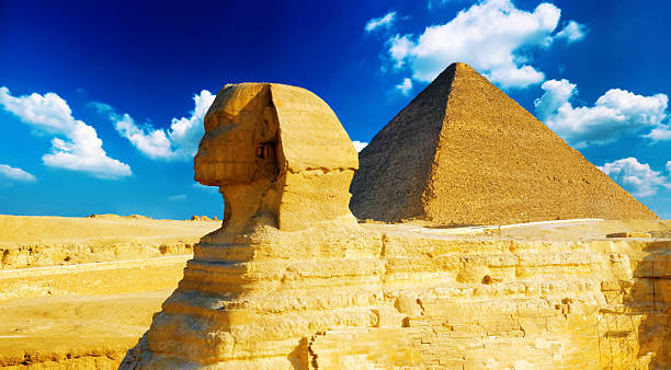 istock Great Pyramid of Pharaohs and the Sphinx. 181570534