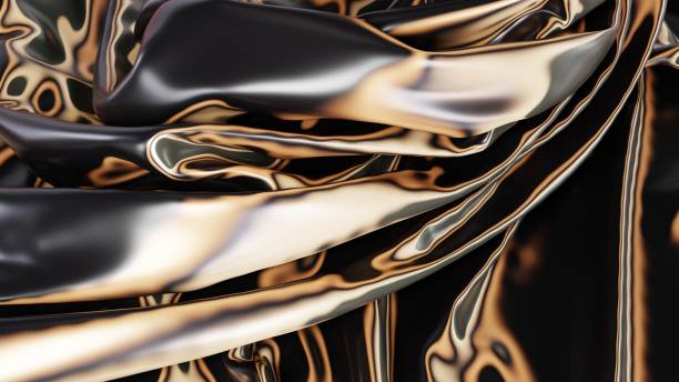 istock 3d rendering, Abstract slik holographic iridescent wallpaper background 1815714170