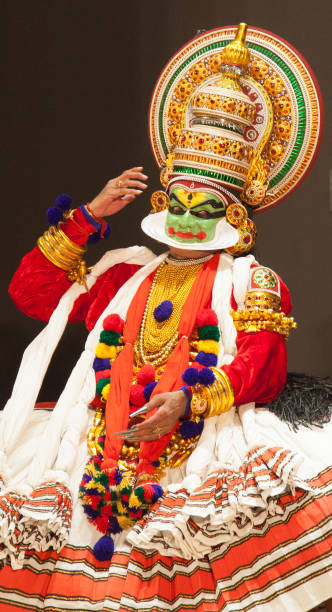 Legendary kathakali artist photographed