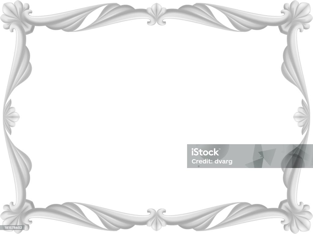Grey Design Frame Gray Frame Stock Illustration - Download Image Now - Abstract, Computer ...