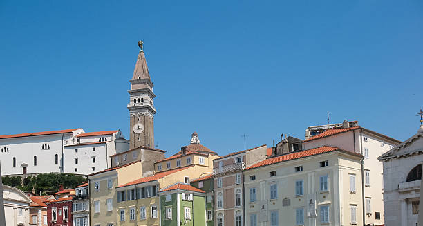 istock Piran, Slovenia, Tartini Square architecture 181579160