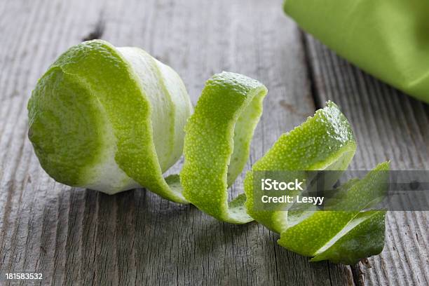 Lime With The Peel Stock Photo - Download Image Now - Citrus Fruit, Cross Section, Food