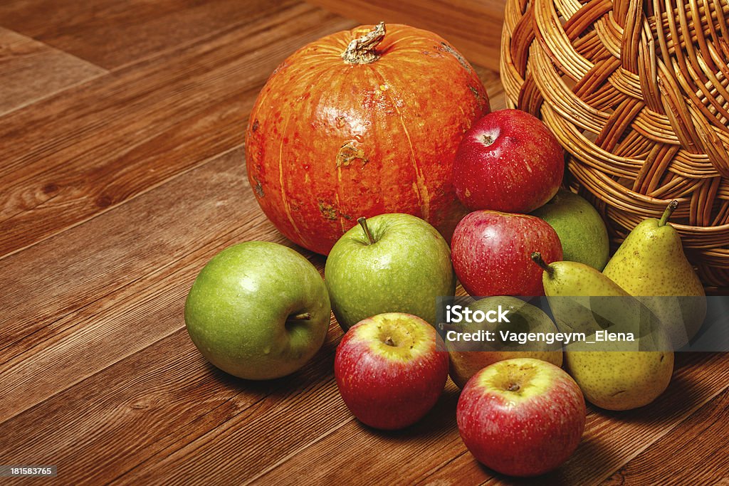 Pomme, poire, de citrouille - Photo de Agriculture libre de droits