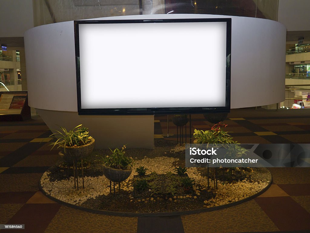 Cartelera en blanco - Foto de stock de Anuncio libre de derechos