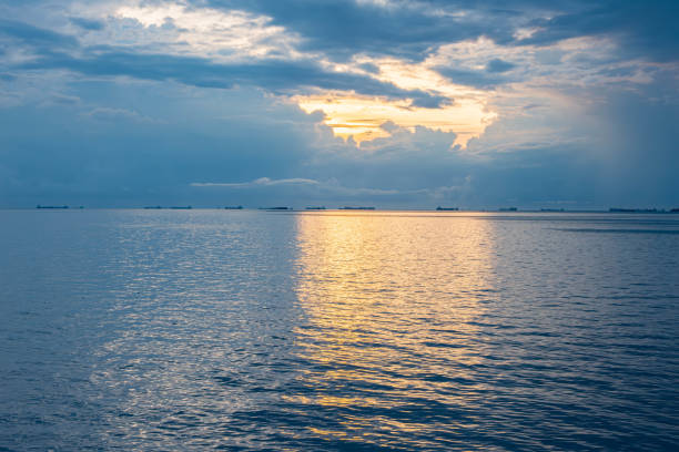 istock The sky begins to open up from the clouds, 1815854227