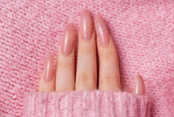istock Female hands with beautiful manicure 1815876194