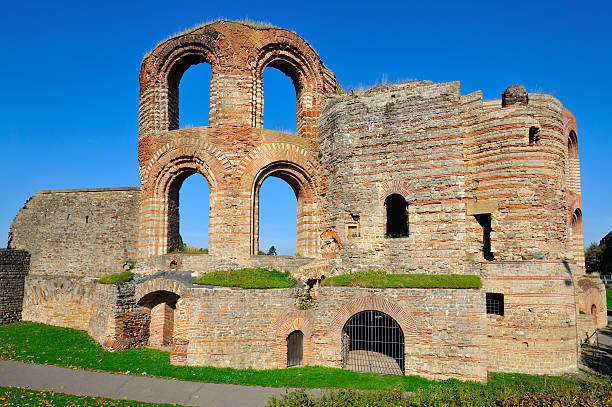 istock Ancient Roman Imperial Baths in Trier 181592076