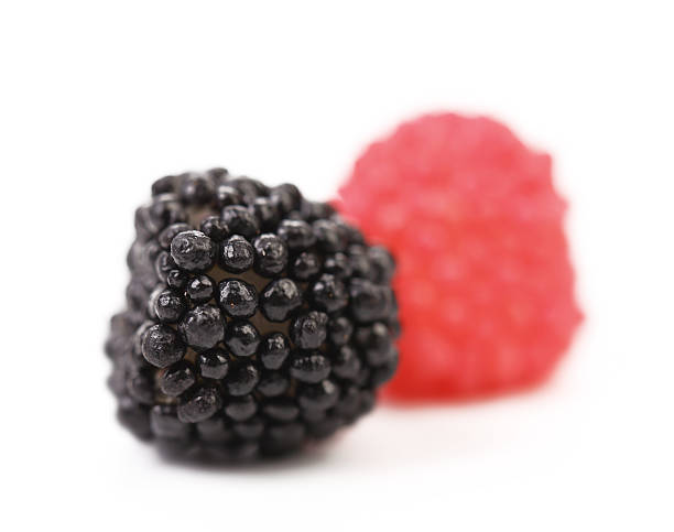 istock Two marmelades blackberries and raspberries 181593188