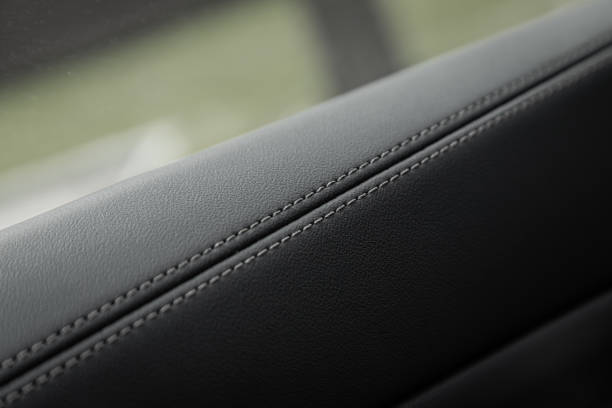 istock Part of leather car details 1815942432