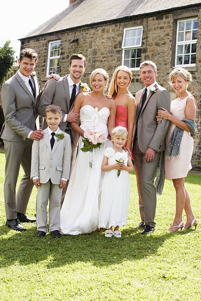 istock Family Group At Wedding 181594799