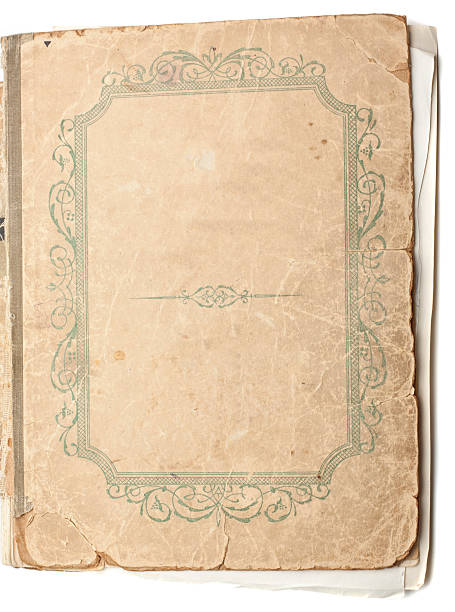 istock The ancient book isolated on white background 181596444