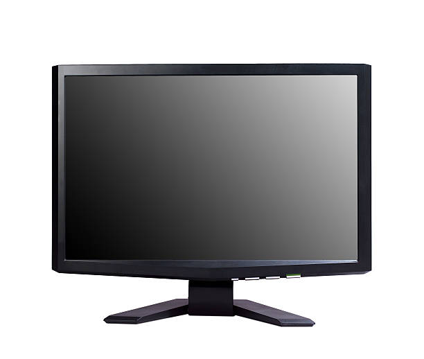 istock Modern widescreen tv lcd monitor 181597365