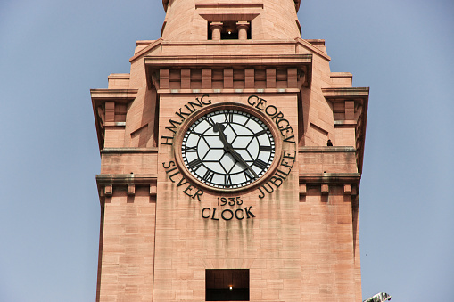 Vintage city hall building in Karachi, Pakistan