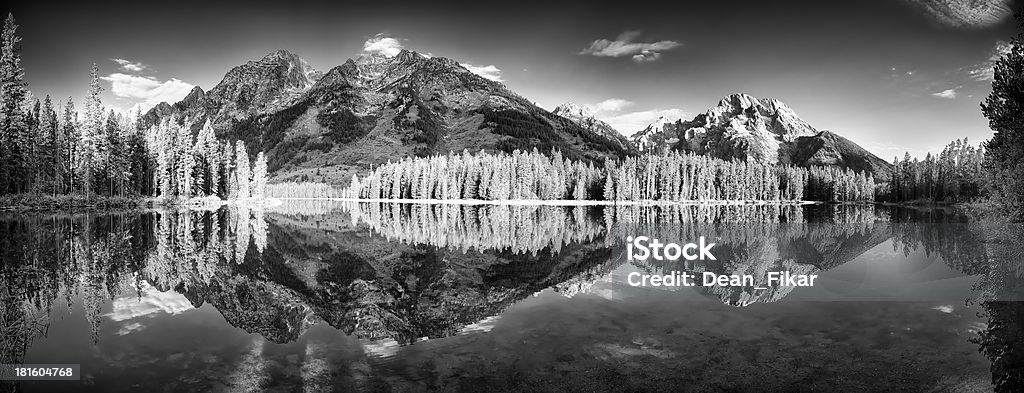 String Lago Panorama - Royalty-free Natureza Foto de stock