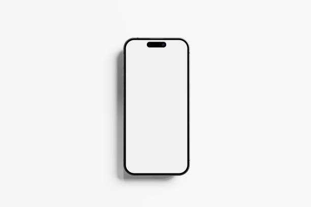 istock Iphone 15 and 15 Pro and 15 Pro Max White Blank 3D Rendering Mockup 1816109080