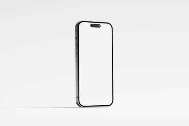 istock Iphone 15 and 15 Pro and 15 Pro Max White Blank 3D Rendering Mockup 1816109090