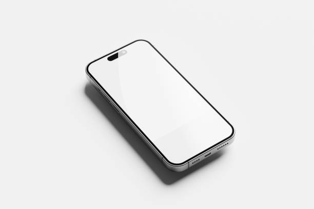 istock Iphone 15 and 15 Pro and 15 Pro Max White Blank 3D Rendering Mockup 1816109616