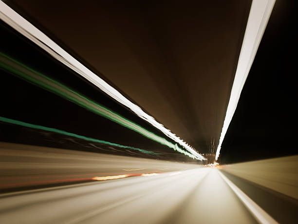 Traffic Tunnel stock photo