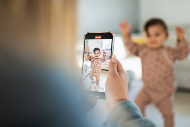 istock First steps of my baby 1816118246