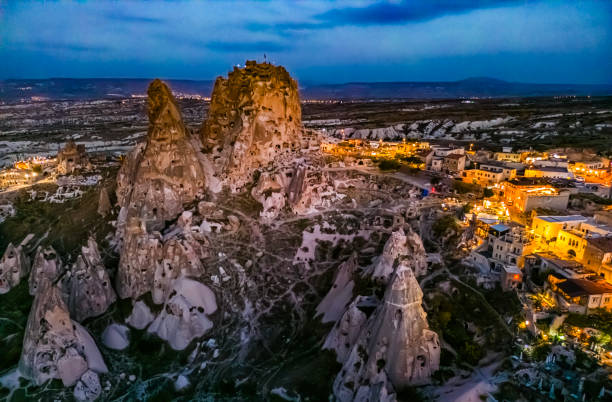 istock Uchisar Castle in Nevsehir Province in Cappadocia, Turkey 1816172108