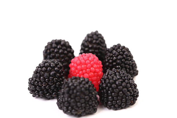 istock Jelly fruit  in form of berries candy 181618049
