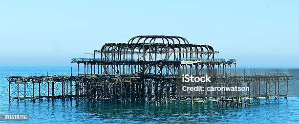 Brighton West Pier Foto de stock y más banco de imágenes de Aire libre - Aire libre, Arquitectura, Brighton - Inglaterra