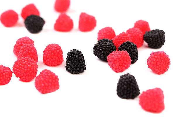 istock Jelly fruit like blackberry. 181618624