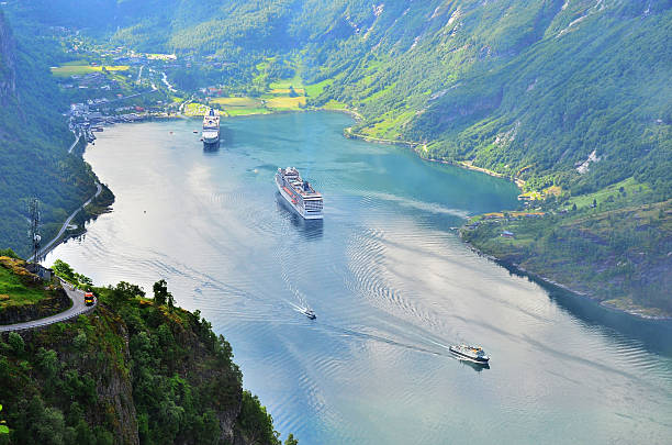 istock Beautiful Norway fjord. 181620835