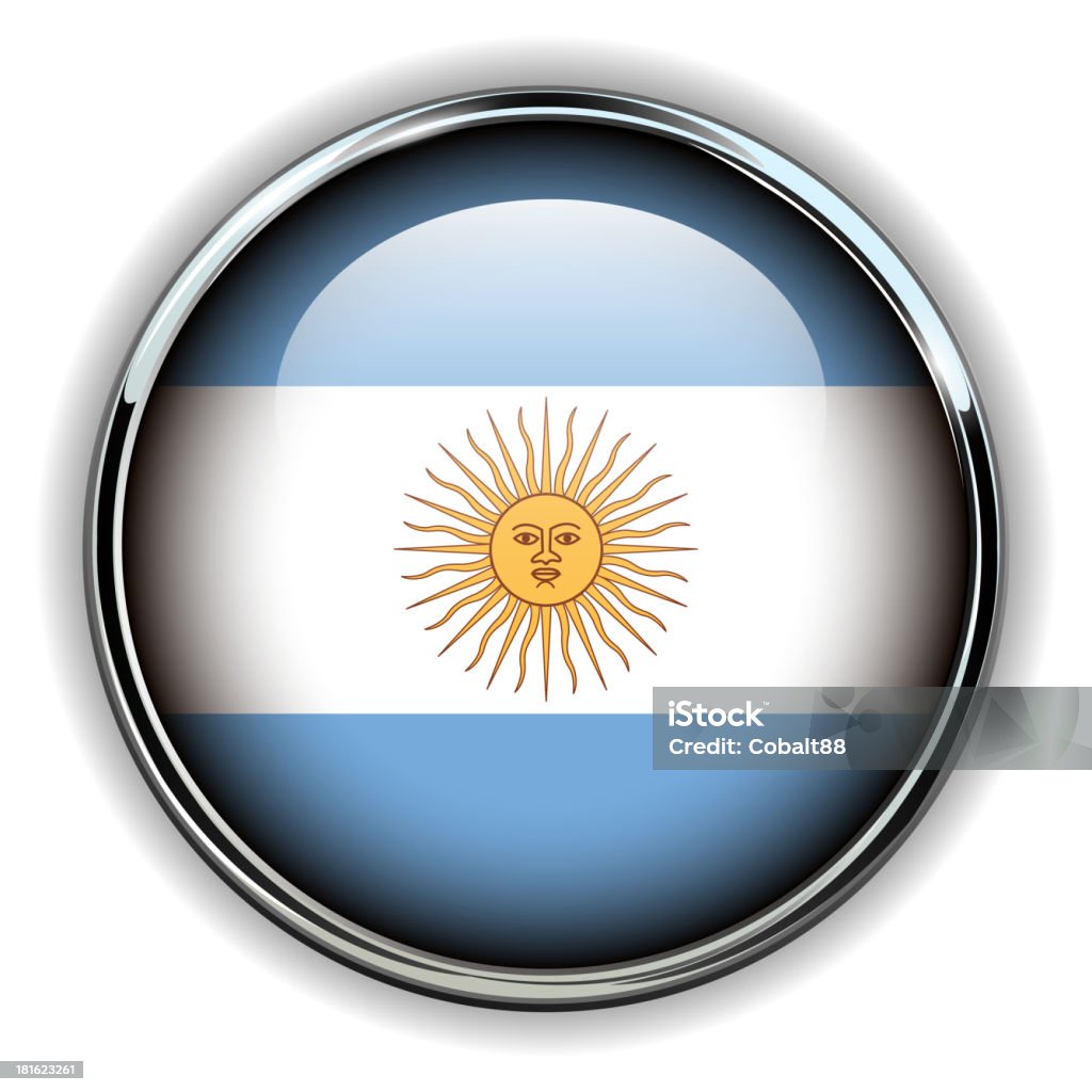 Argentina pulsante - arte vettoriale royalty-free di Argentato