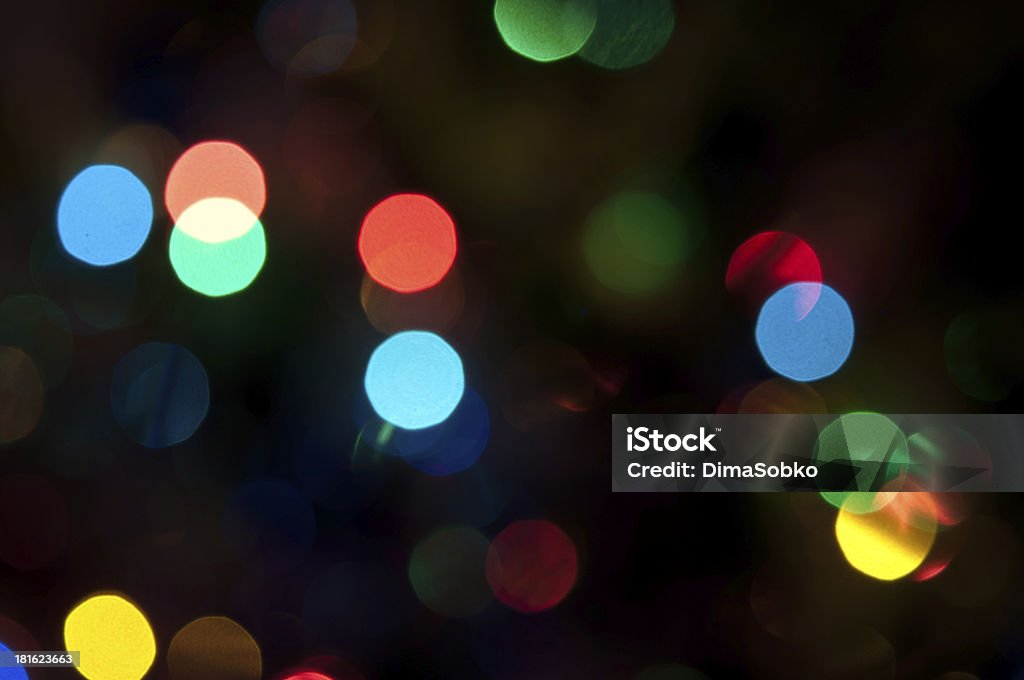 Abstrakt christmas lights - Lizenzfrei Abstrakt Stock-Foto