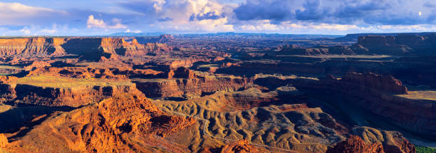 Dead Horse Point in Utah at Sunset