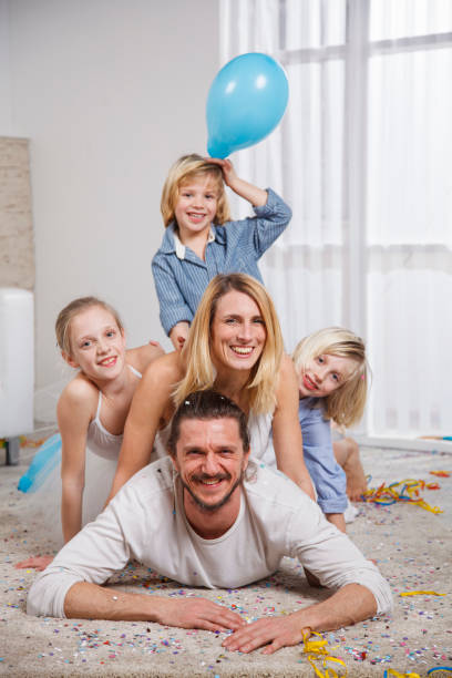 istock Family lying on the floor 1816281108