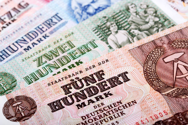 Old Eastern Germany money a business background