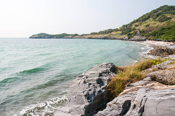 istock sea and mountain on Sichang island 181629893