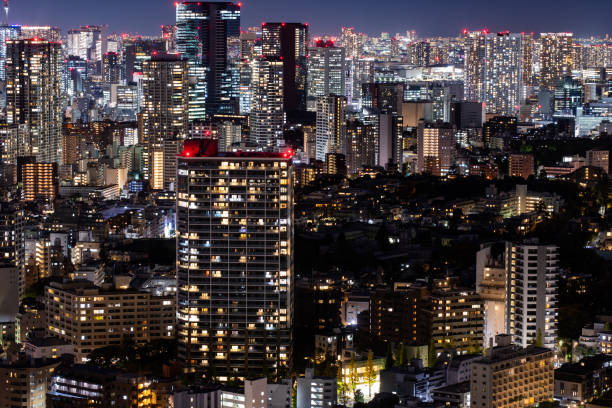istock Night view of Tokyo, Japan. 1816300412