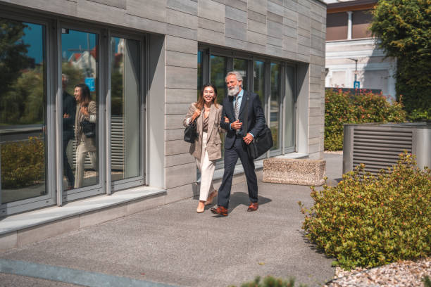 istock Diverse Colleagues Enroute to Workplace 1816300439