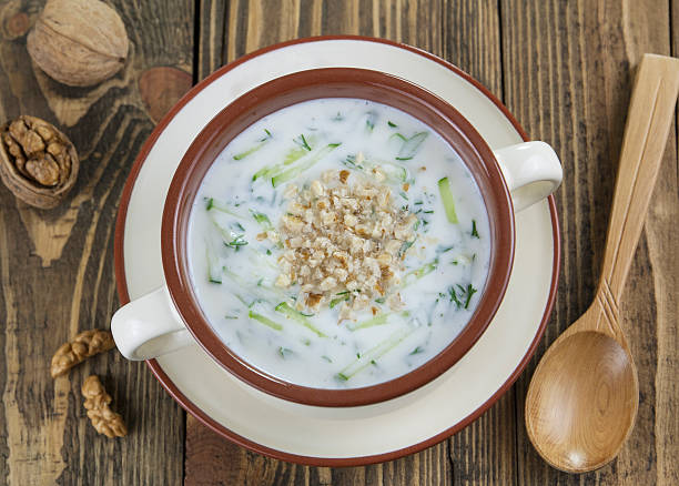istock Tarator, bulgarian sour milk soup 181631160