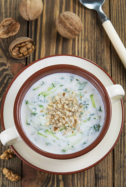 istock Tarator, bulgarian sour milk soup 181631245