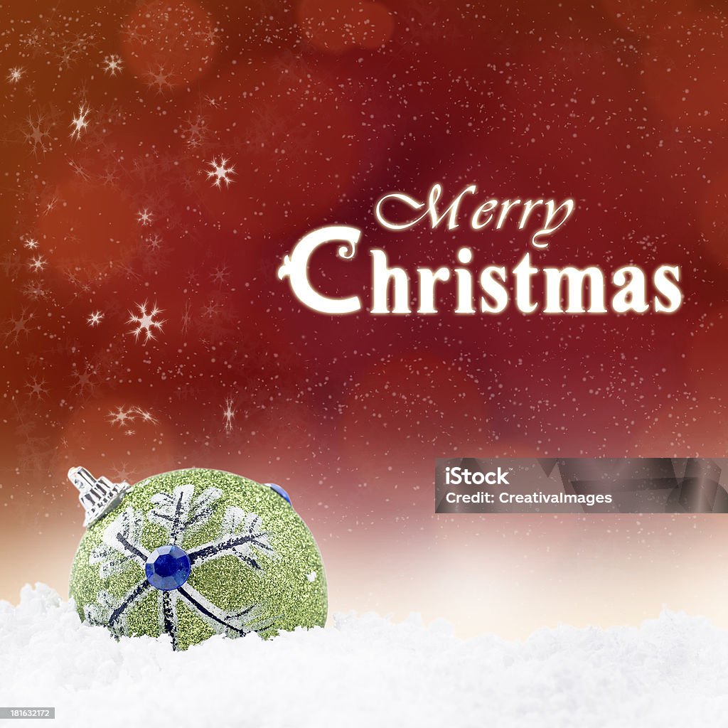 Weihnachtsdekoration mit aussageschwache Lichter Hintergrund - Lizenzfrei Auszeichnung Stock-Foto