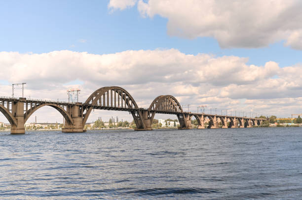 istock The road bridge over the big river 1816326510