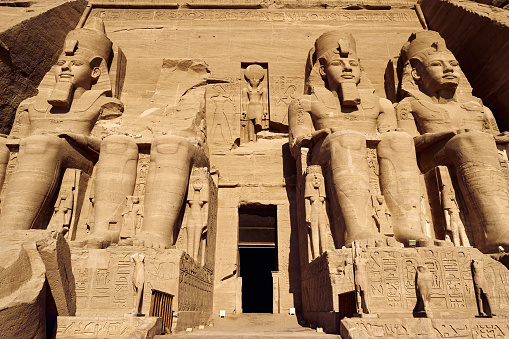 The Great Temple of Ramesses II, Abu Simbel, Egypt