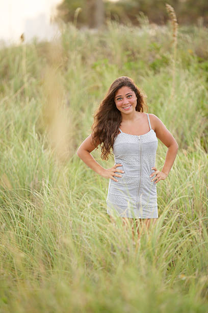 istock Woman posing in the dunes 181635826