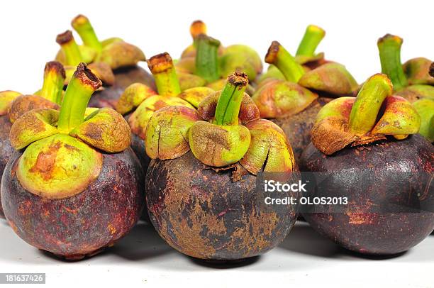 Mangosteen Fruit Of Thailand Stock Photo - Download Image Now - Agriculture, Asia, Close-up