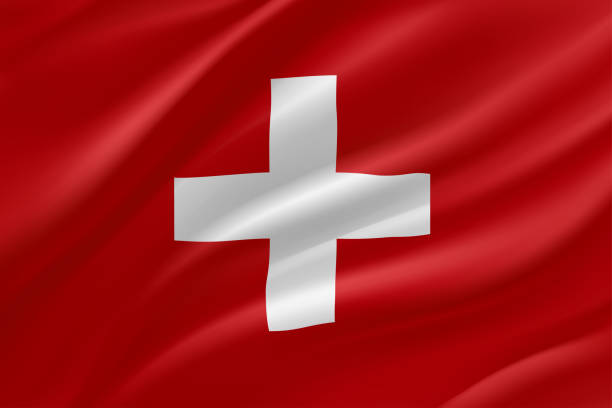 istock National flag of Switzerland. 3d vector illustration 1816413314