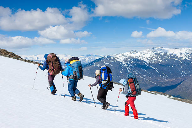 istock group of hikers in the mountains 181641908