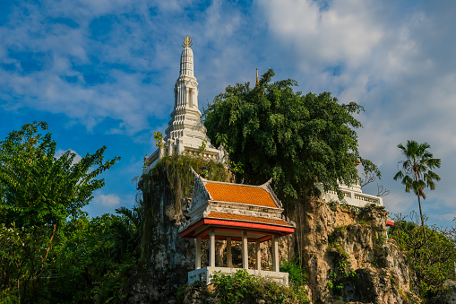 Wat Prayurawongsawat Worawihan Temple. Bangkok, Thailand.