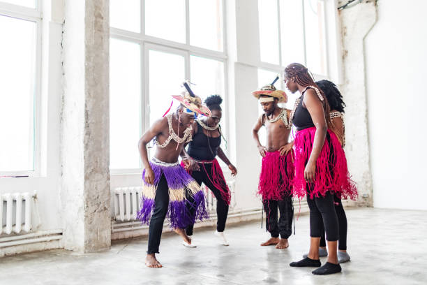 istock Tribal dance rehearsal 1816443616